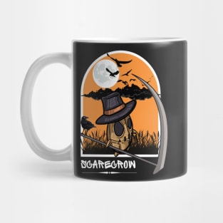 halloween scary evil pumpkin funny pumpkin head Mug